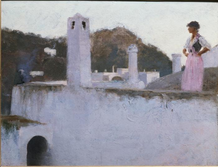 John Singer Sargent View of Capri oil painting picture